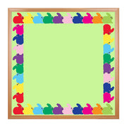 Border - 12 Strips Ea. 3"x36" - Bunnies Die-Cut