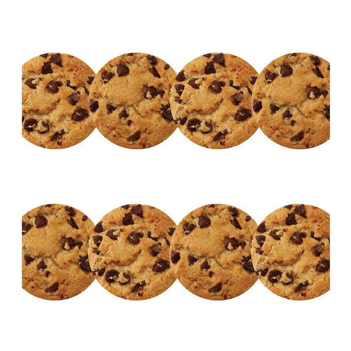 Border - 12 Strips Ea. 3"x36" - Chocolate Chip Cookies Die-Cut