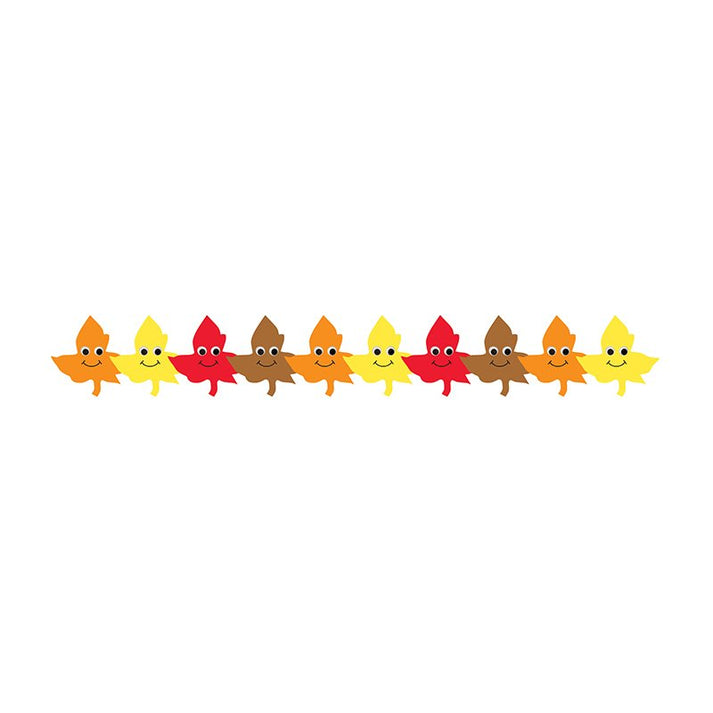 Border - 12 Strips Ea. 3"x36" - Happy Leaves Die-Cut