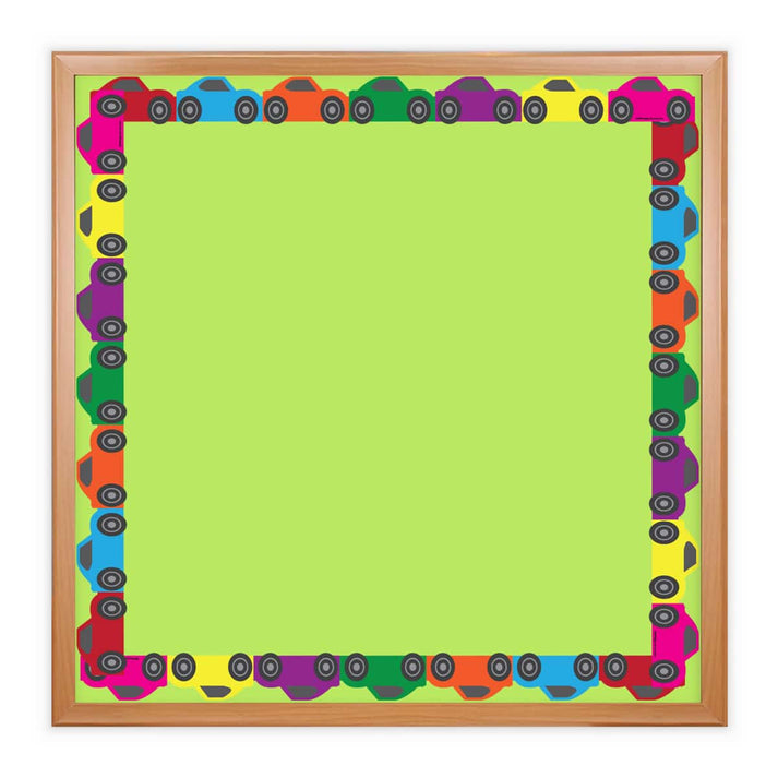 Border - 12 Strips Ea. 3"x36" - Race Car Die-Cut