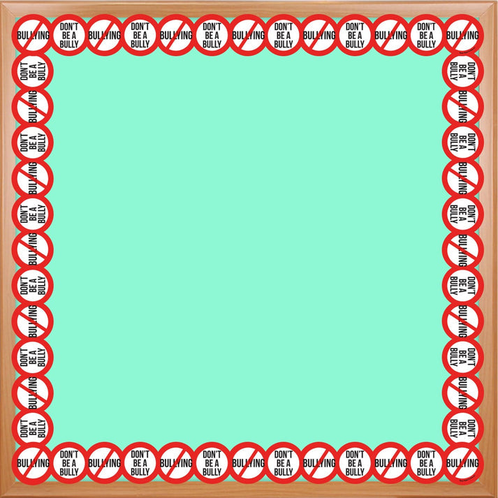 Border - 12 Strips Ea. 3"x36" - No Bullying Die-Cut