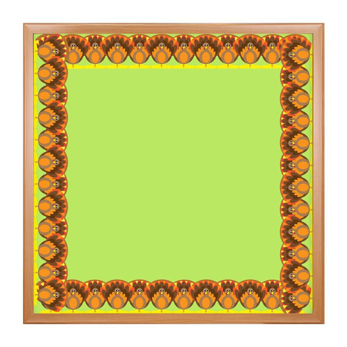 Border - 12 Strips Ea. 3"x36" - Turkey Die-Cut