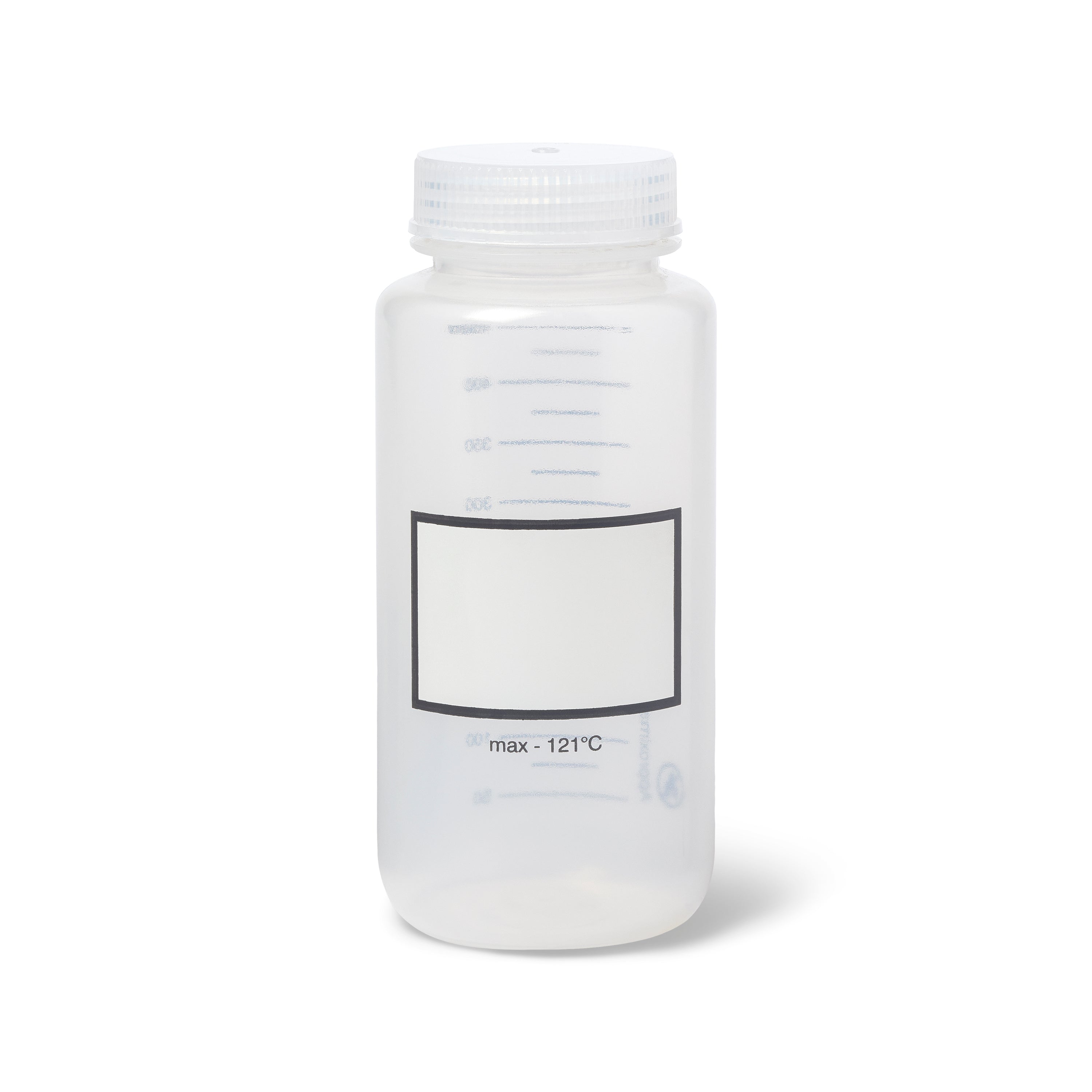 United Scientific® UniStore™ Graduated Wide Mouth Bottles, PP, 500 mL, comes with 12
