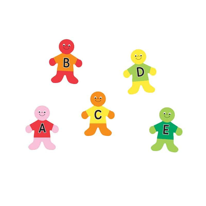 Accents - 30/pack - Alphabet Kids - 7" includes 26 letters and 4 blank