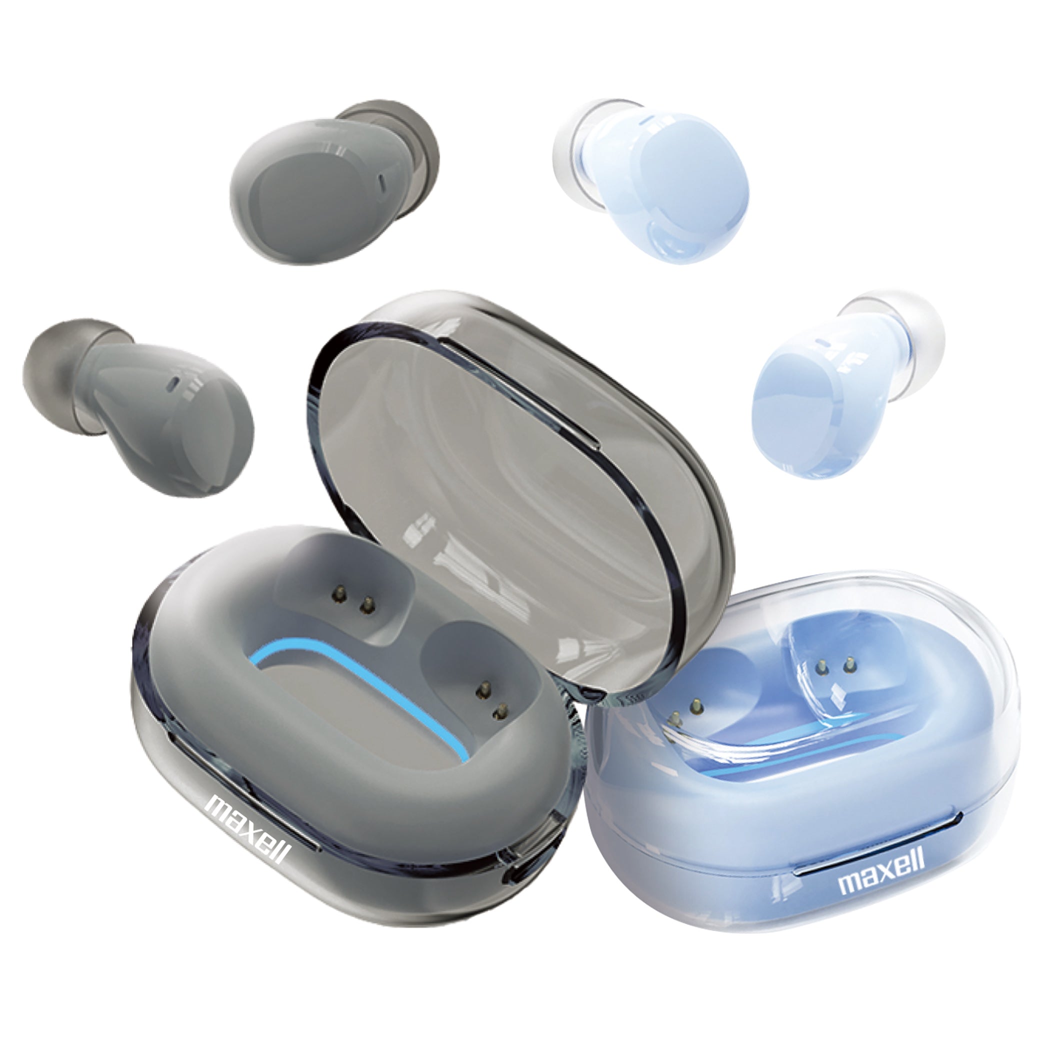 Tune Out True Wireless Comfort Earbuds, Gray