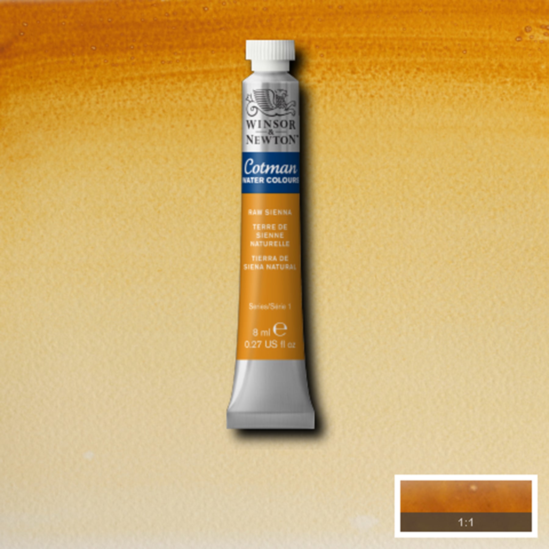 CWC 8ml tube - Raw Sienna