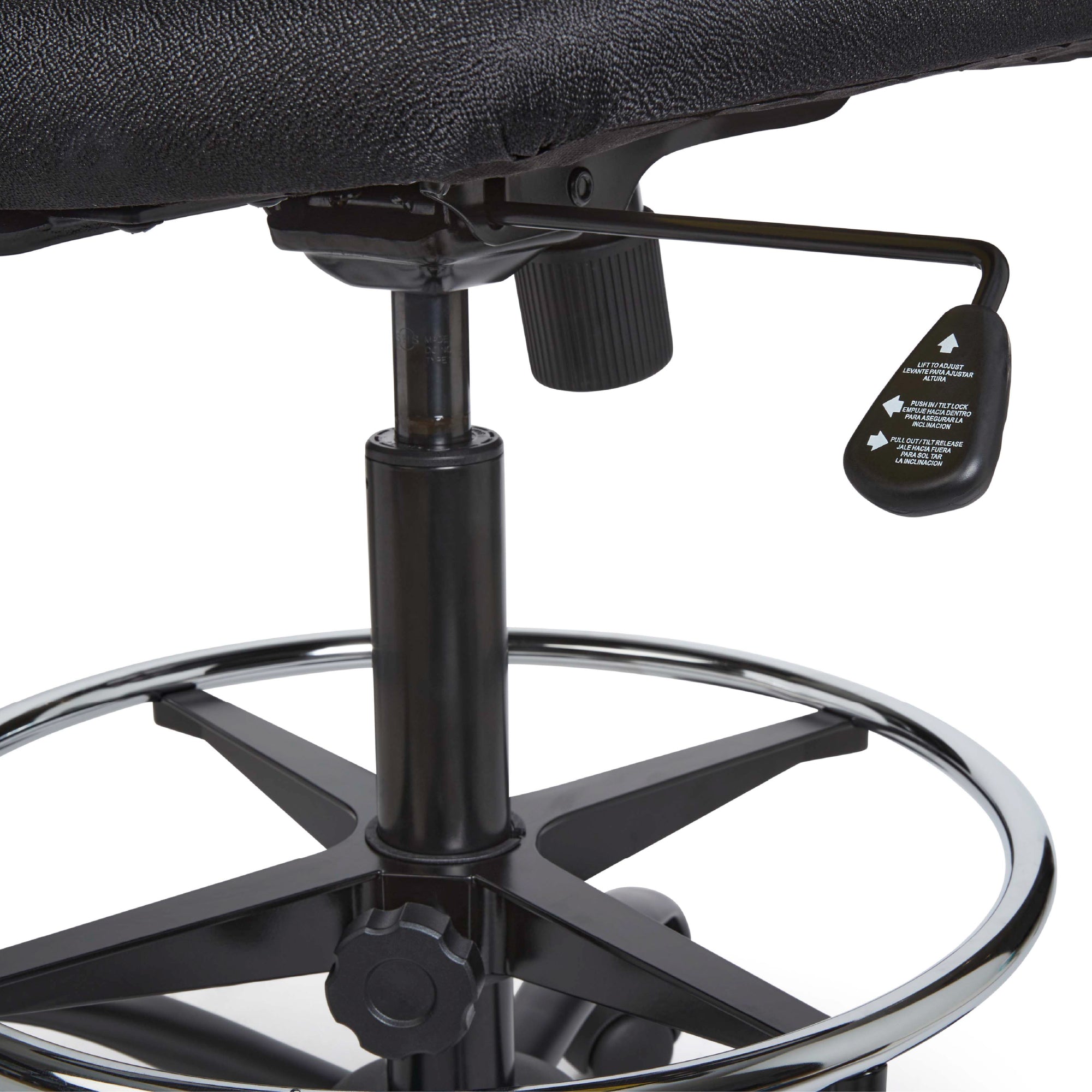 Chair Vue Extended Height Blk