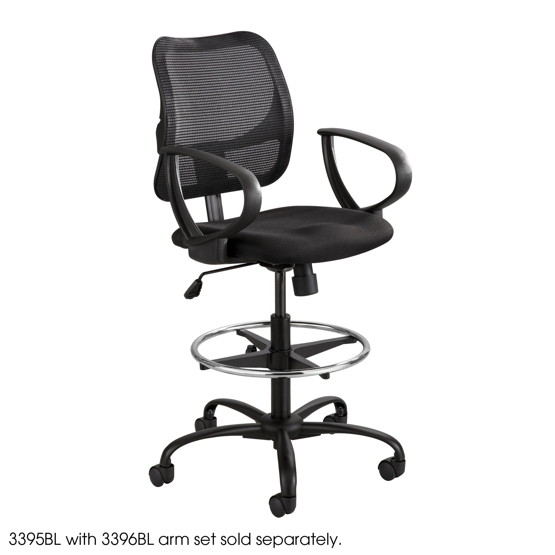 Chair Vue Extended Height Blk