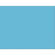 4-Ply Railroad Board, Light Blue, 22" x 28", 25 Sheets