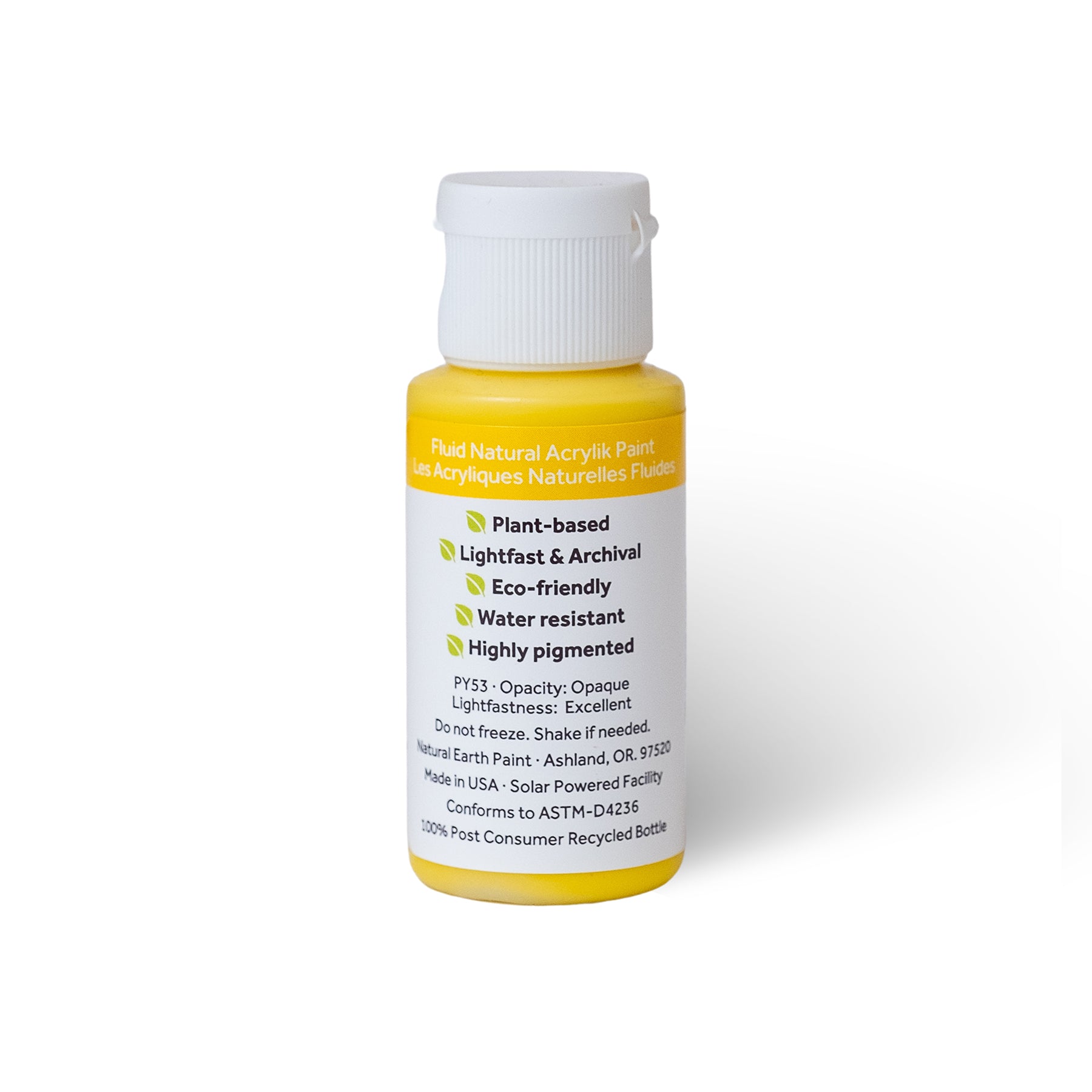 Natural Fluid Acrylik - 1 oz - Brilliant Yellow
