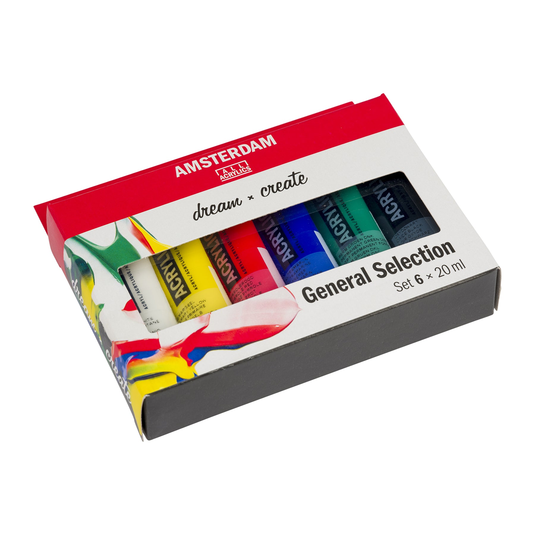 Standard Acrylic General Set, 6 x 20mL