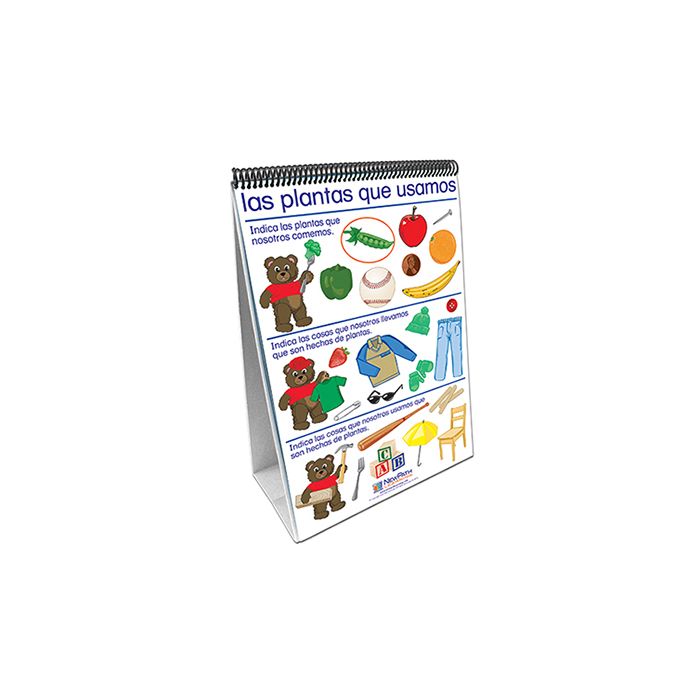 All About Plants Flip Chart Set - Spanish Edition