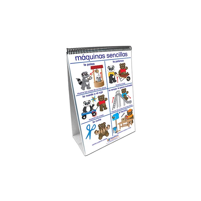 Pushing, Moving & Pulling Flip Chart Set - Spanish Edition