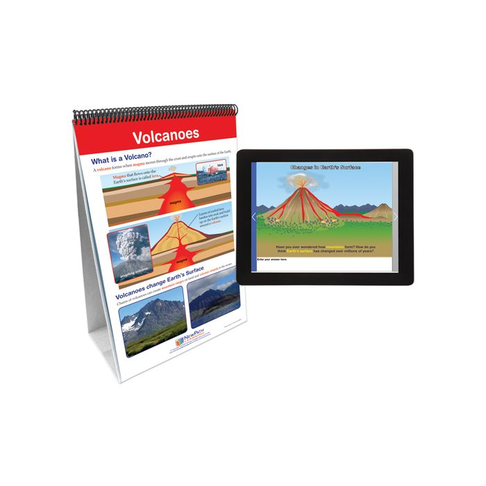 How Does Earth's Surface Change? Flip Chart Set with Online Multimedia Lesson