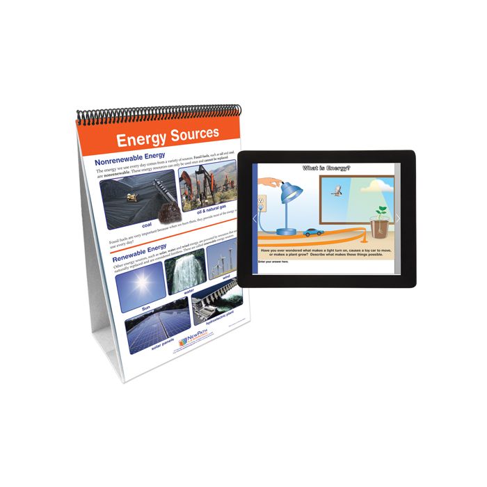All About Energy Flip Chart Set with Online Multimedia Lesson