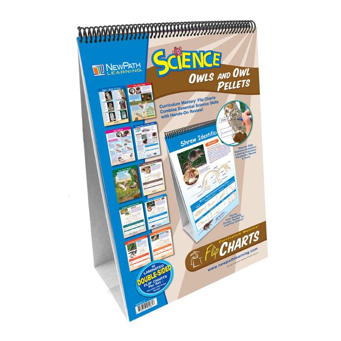 Owls & Owl Pellets Set - Curriculum Mastery Flip Charts