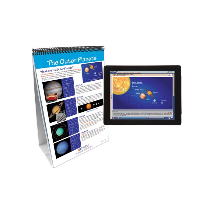 Our Solar System Flip Chart Set w Online Multimedia Lesson