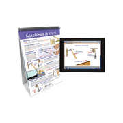 Work, Power & Simple Machines Flip Chart Set w Online Multimedia Lesson