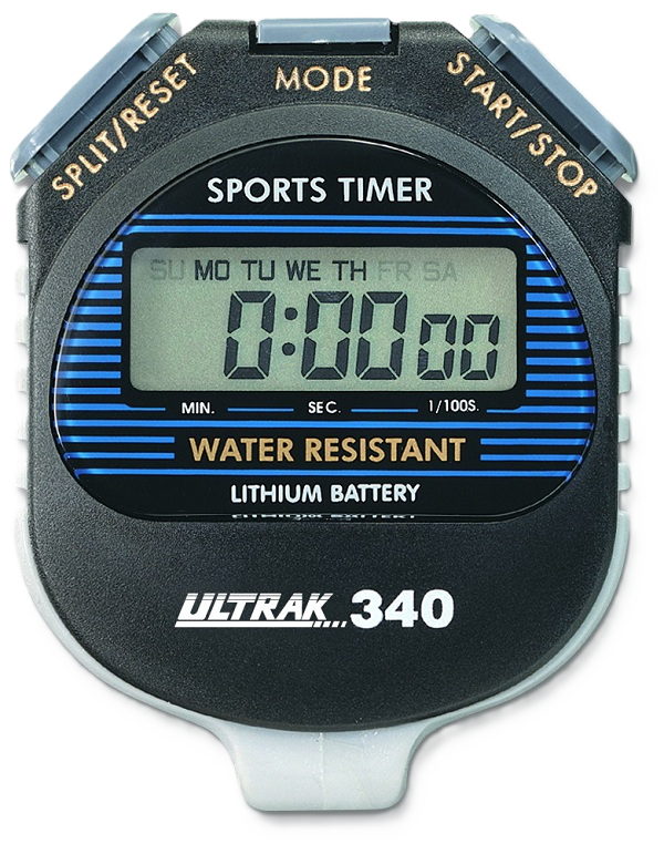 Large Display Sports Stopwatch, Water Resistant