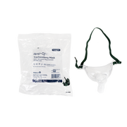 Tracheostomy Mask with Swivel Tubing Connector and One Side Snap, Fits 22mm Aerosol Tubing, Adult, 50 Quantity per Case
