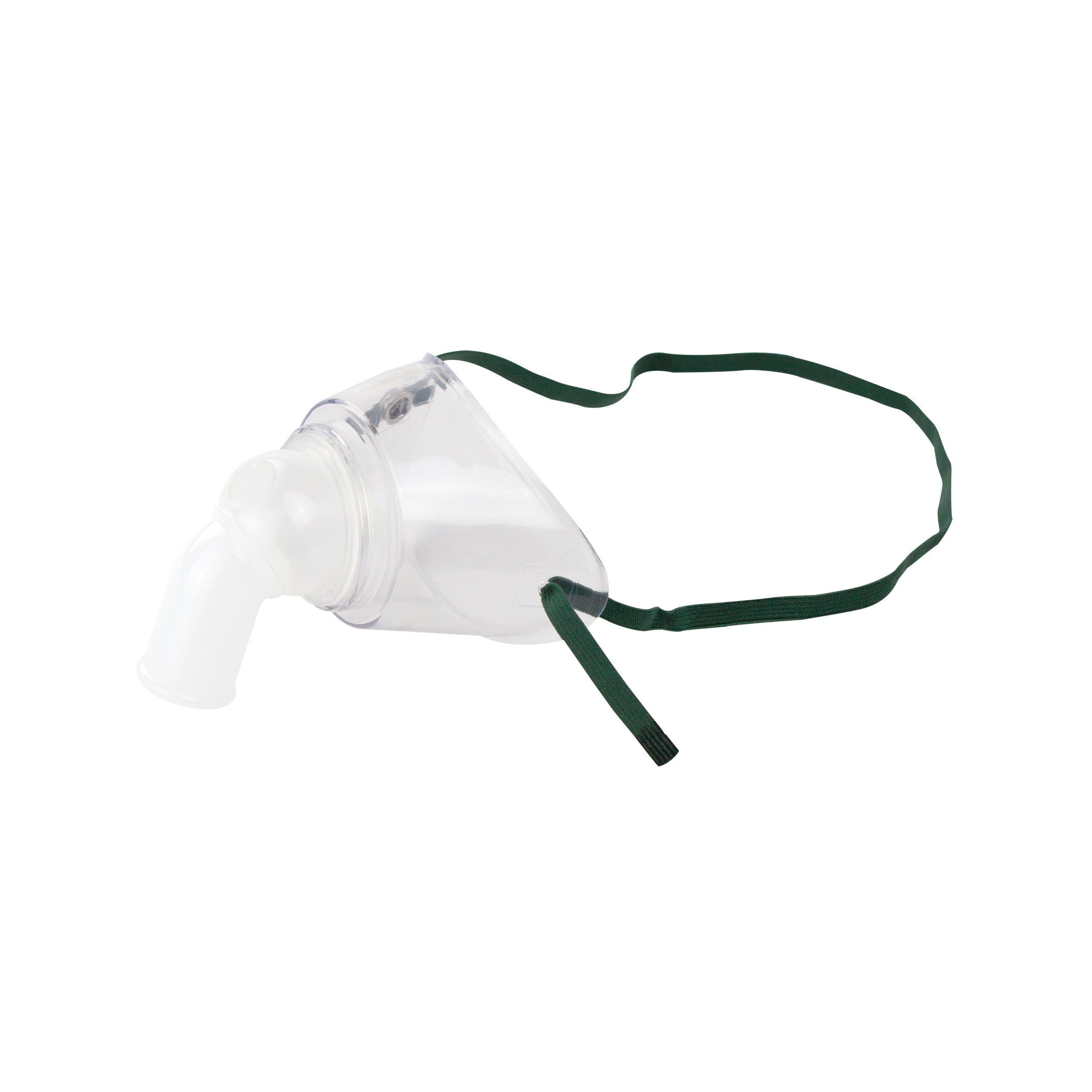 Tracheostomy Mask with Swivel Tubing Connector and One Side Snap, Fits 22mm Aerosol Tubing, Pediatric, 50 Quantity per Case