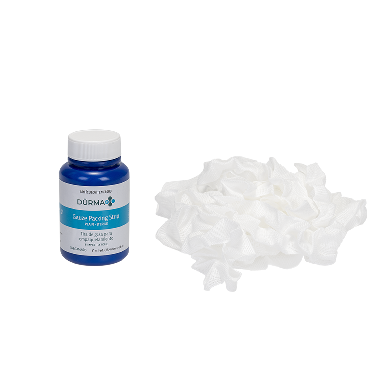 Packing Strips Plain - Sterile, 1" x 5 yd - 12 Bottles per Case