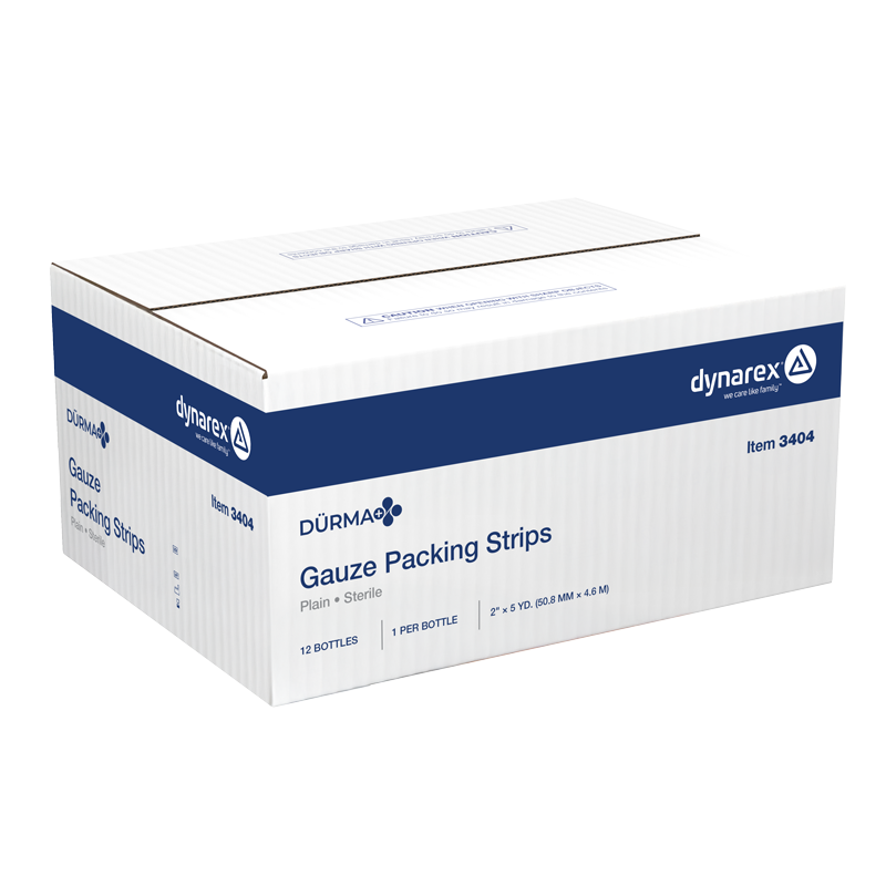 Packing Strips Plain - Sterile, 2" x 5 yd - 12 Bottles per Case