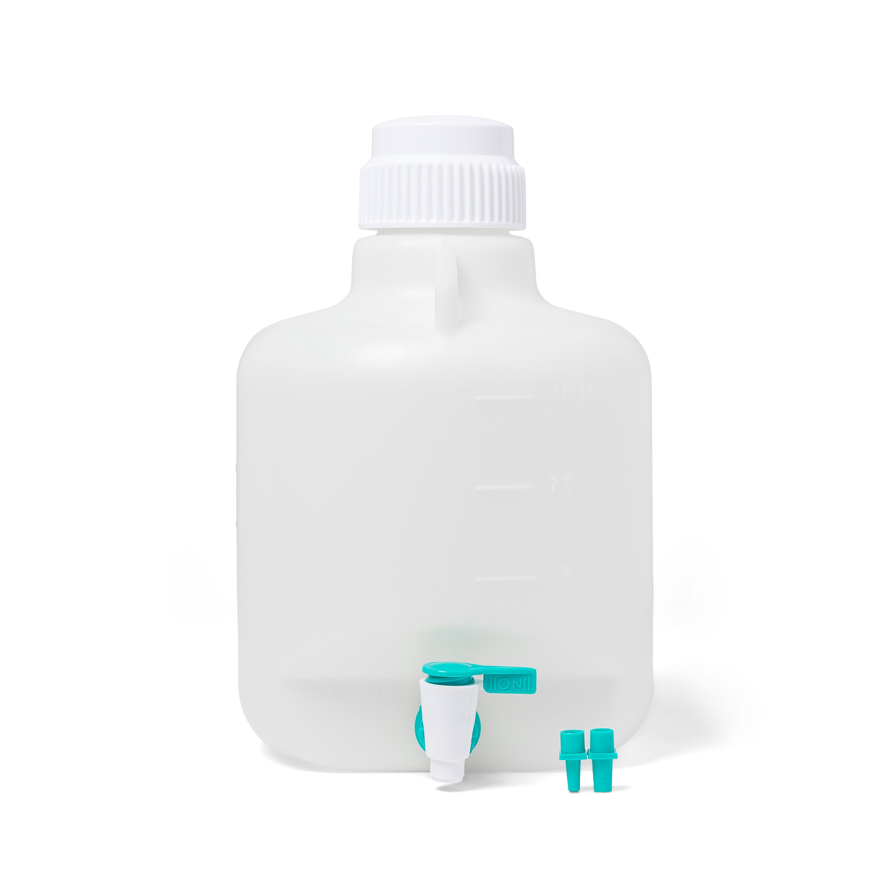 United Scientific® Carboy W/Stopcock, PP, 10-Liter