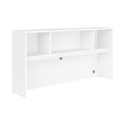 OfficeSource Laminate Open Hutch - 71"W - White