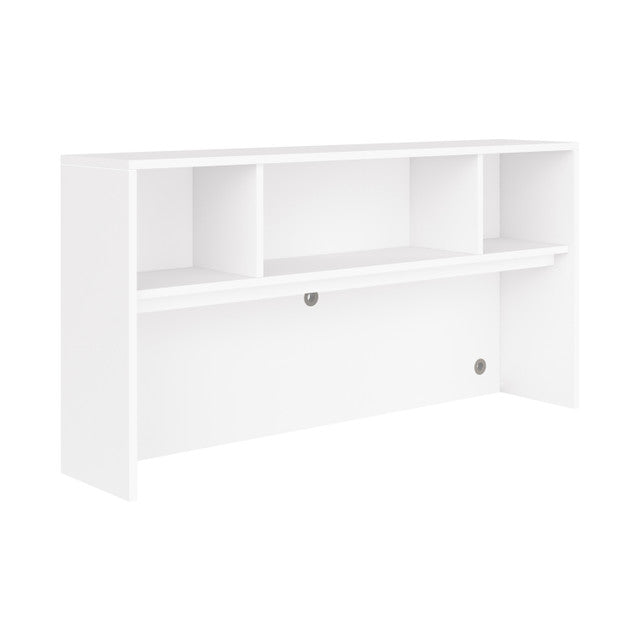 OfficeSource Laminate Open Hutch - 71"W - White