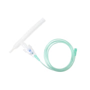 Small Volume Nebulizer 6cc Cup with 7' (2.1m) Tubing and T-Piece/Mouthpiece/6" Flex Tube, Standard Connector, 50 Quantity per Case
