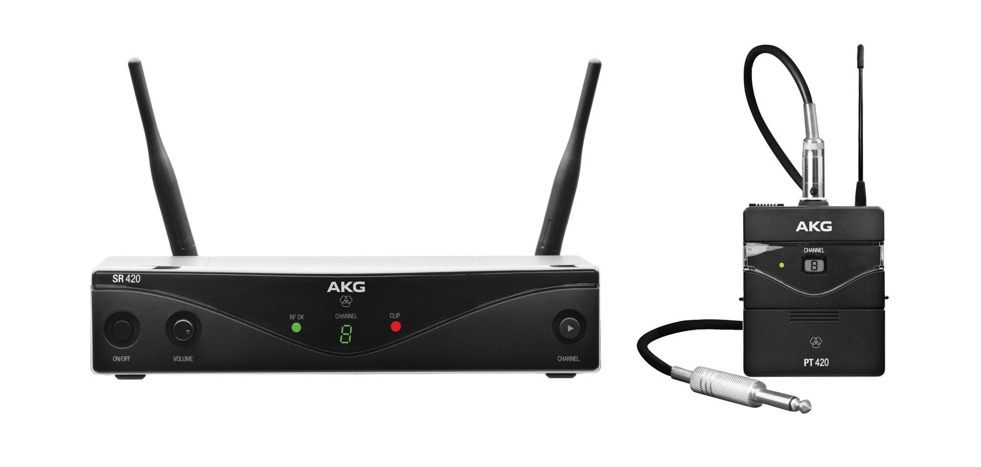AKG WMS420 Instrumental Wireless System. Band A