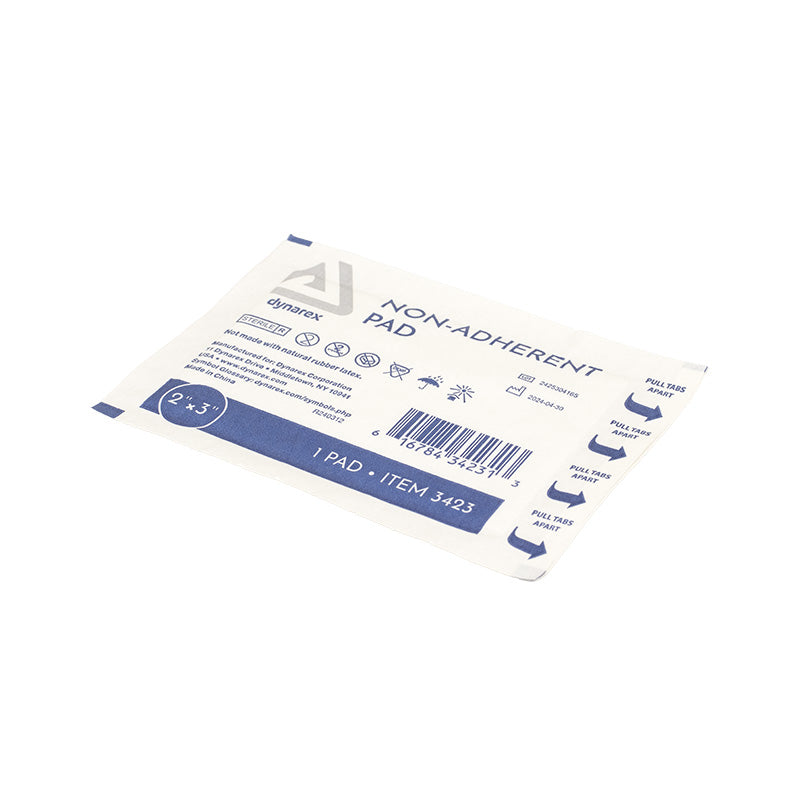 Non-Adherent Pads - Sterile, 2" x 3" - 25 pcs per Box/100 Boxes per Case