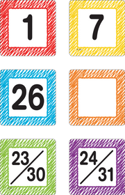 Scribble Calendar Days