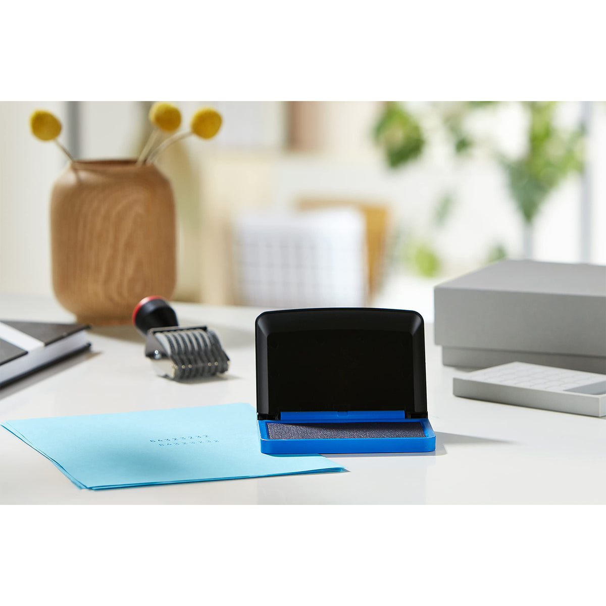 MICRO FELT INK PAD BLU 1 15/16X3.5