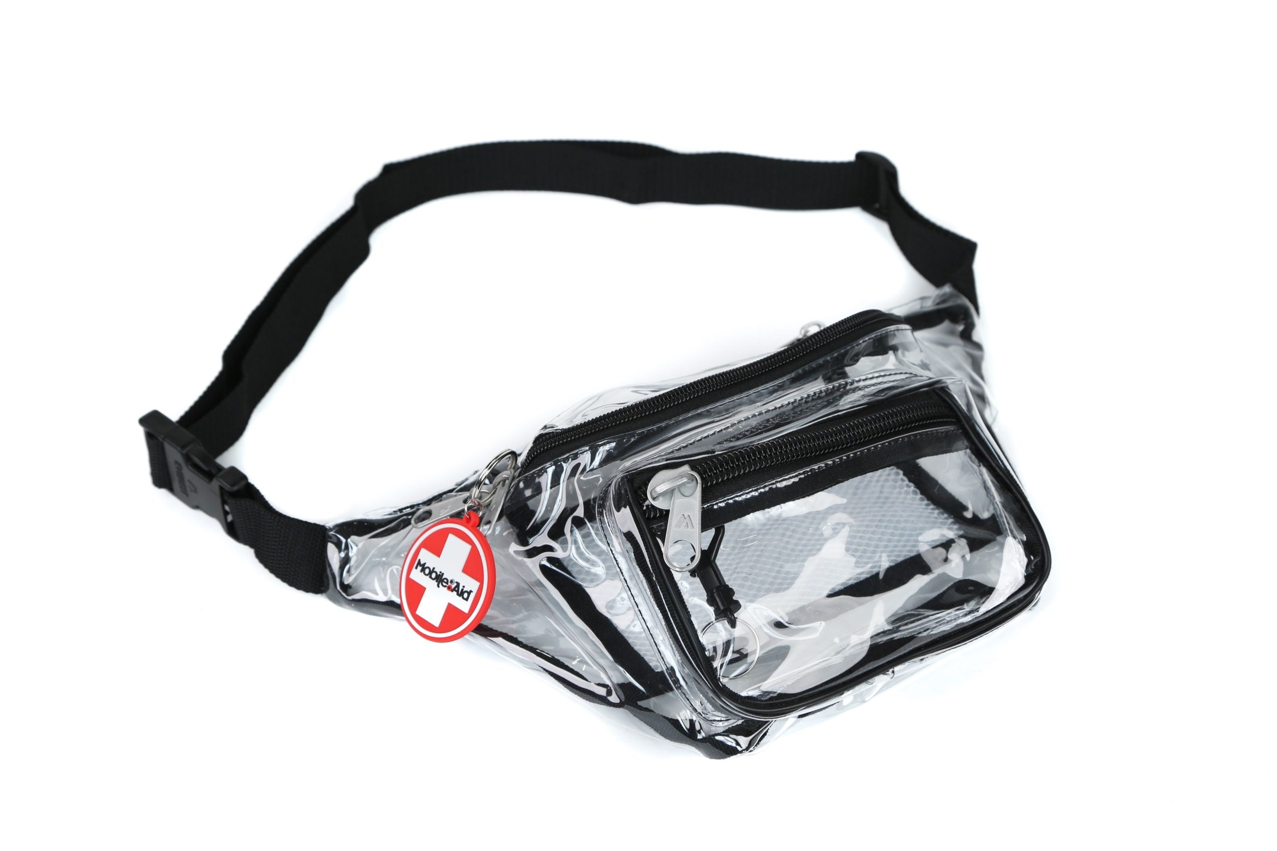 [Load-Your-Own] MobileAid® Clear-View™ First Aid Belt Bag, Empty