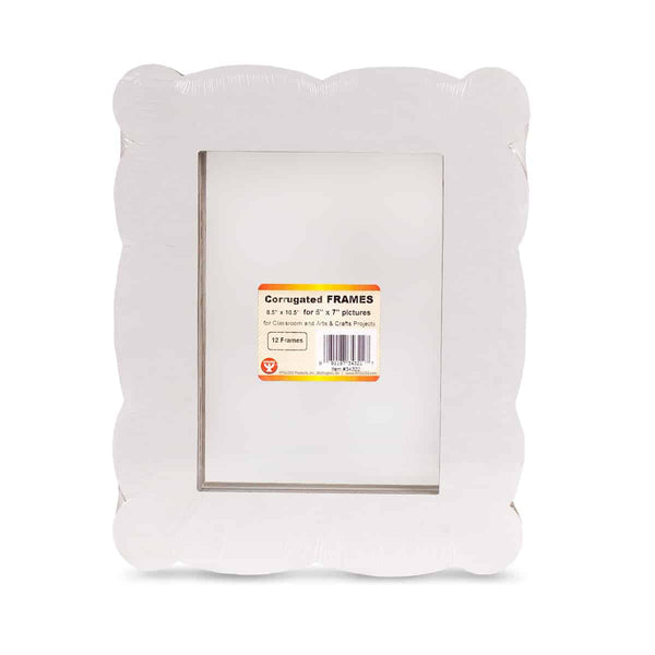 Medium Corrugated Fancy Frames - 12 Medium Frames