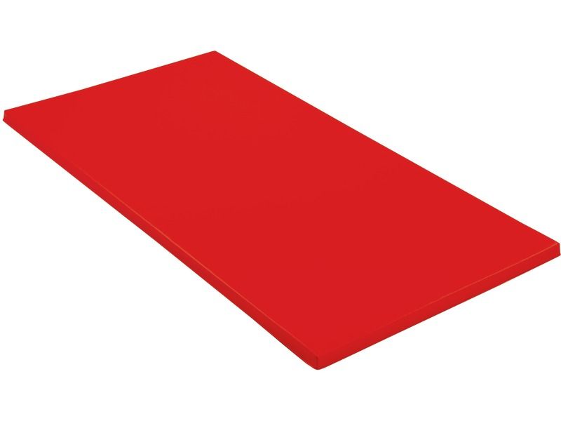 Tumbling Mat - Light - Red, 78.7"L x 39.4"W x 1.6"Th