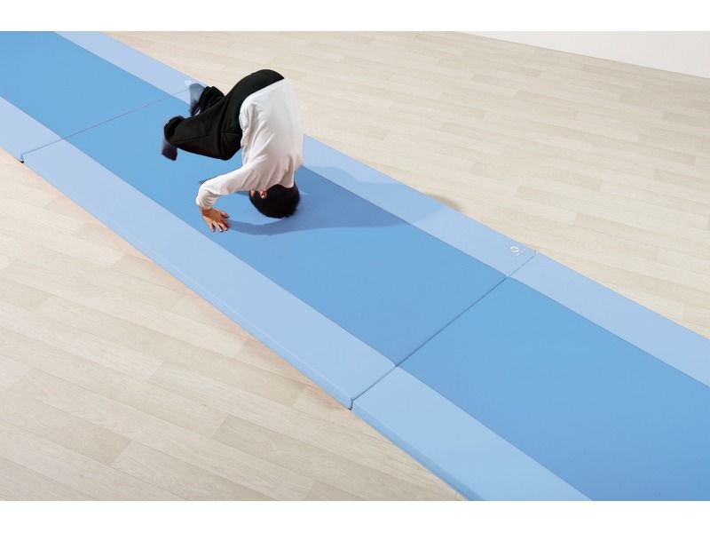 Pathway Evolution Mat - Blue/Light Blue, 78.7"L x 39.4"W x 1.6"Th