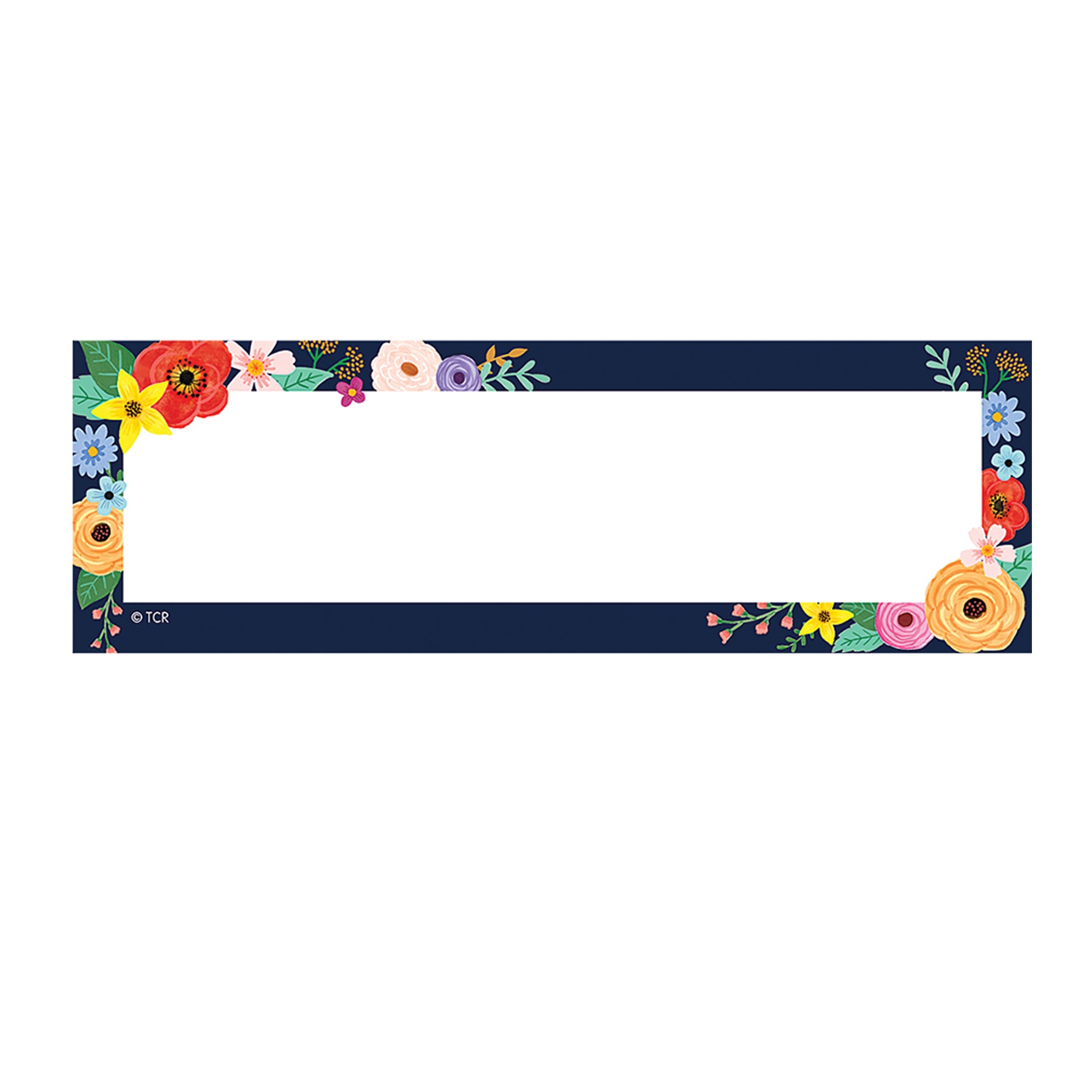 Wildflowers Magnetic Labels Accents, Pack of 20