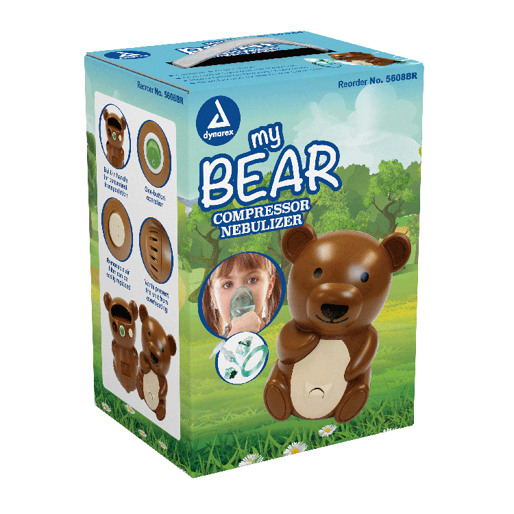 My Bear Compressor Nebulizer,  - 4 per Case