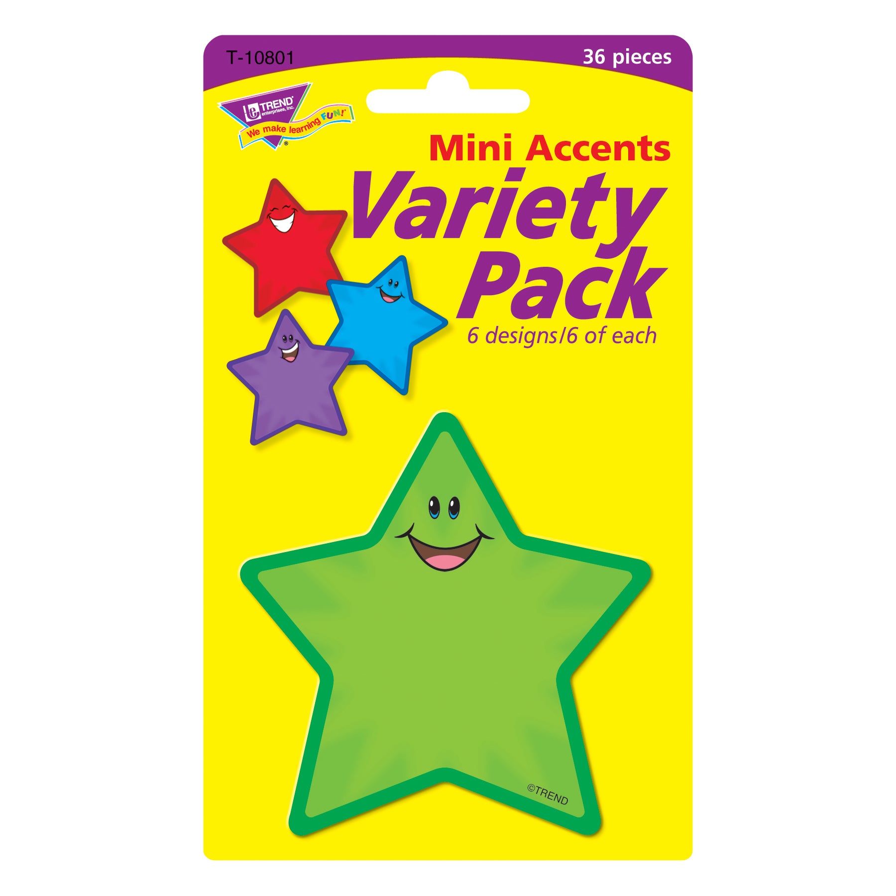 Stars Mini Accents Variety Pack, 36 ct