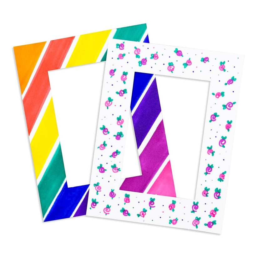 Frames - White, 12 ct., Medium