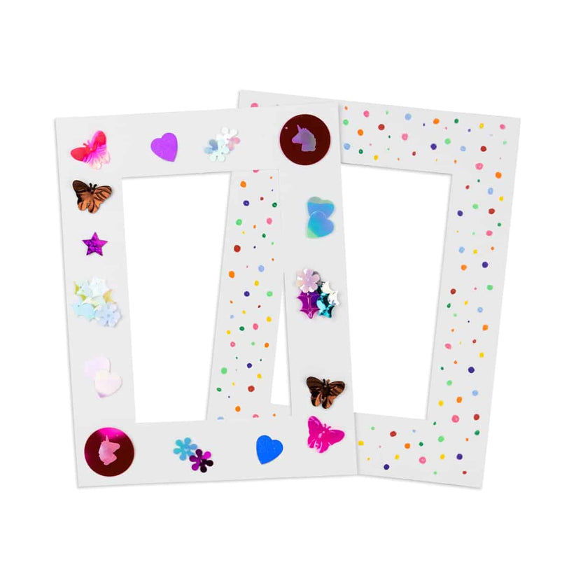 Frames - White, 12 ct., Small
