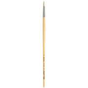 TOP-ACRYL White Brush, Synthetic, Acrylic & Oil, Round, Series 7782, Size 8