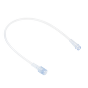 Oxygen Humidifier Straight Connectors with 15" Tubing, 50 Quantity per Case