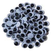 Creativity Street Round Wiggle Eye  15 Mm  Black on White  Pack of 100