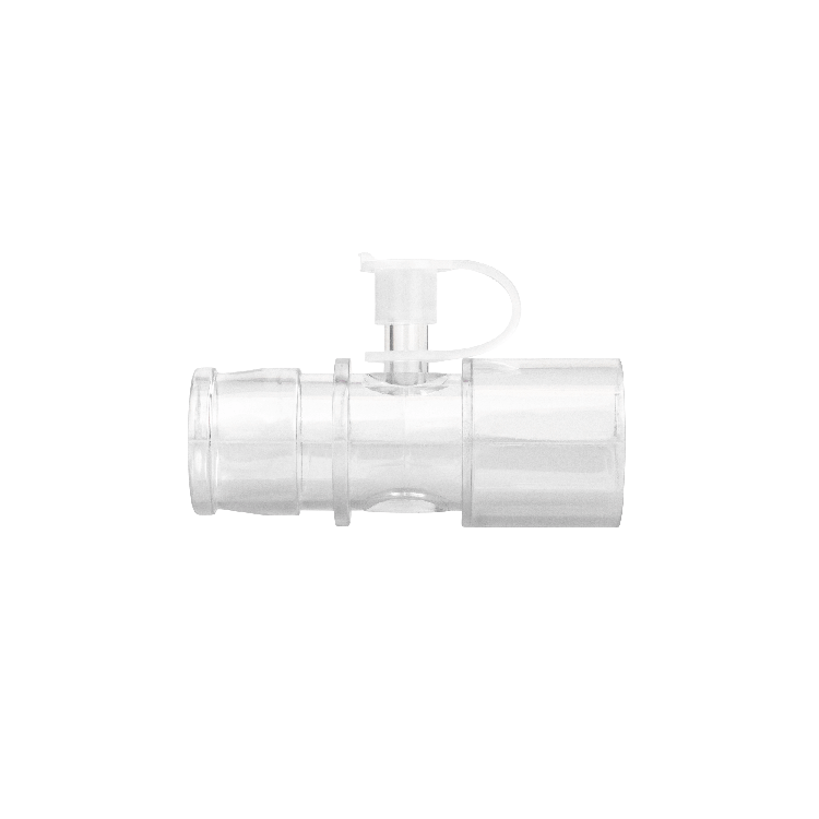 Straight Adaptor with Oxygen Stem, 22mm OD x 22mm ID with Oxygen Stem50 Quantity per Case