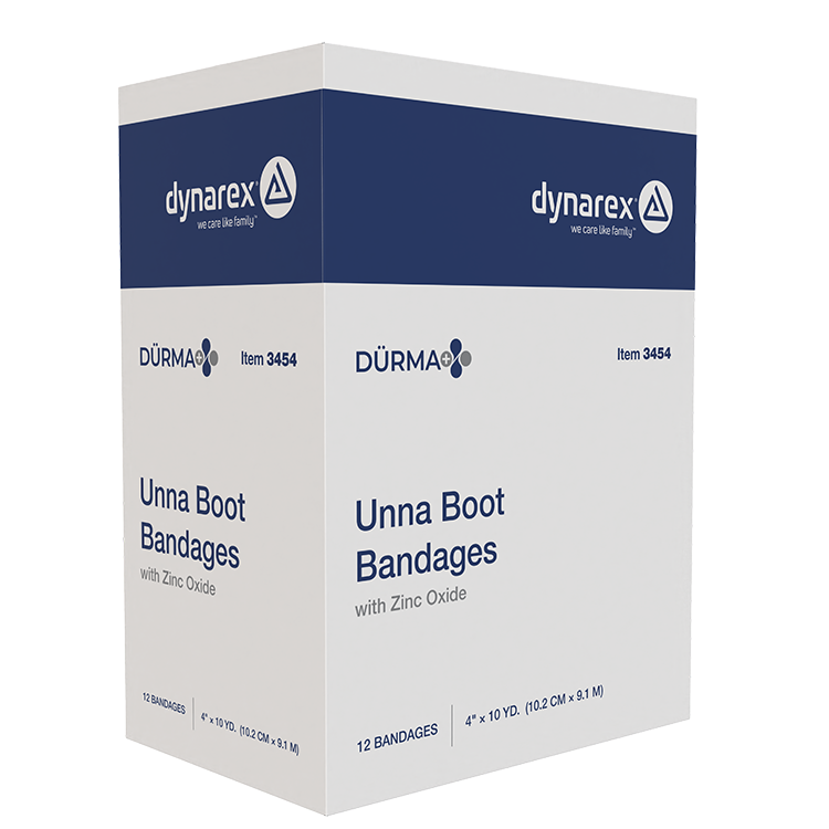 Unna Boot Bandages, 4" x 10 yd - 12 boxes per Box