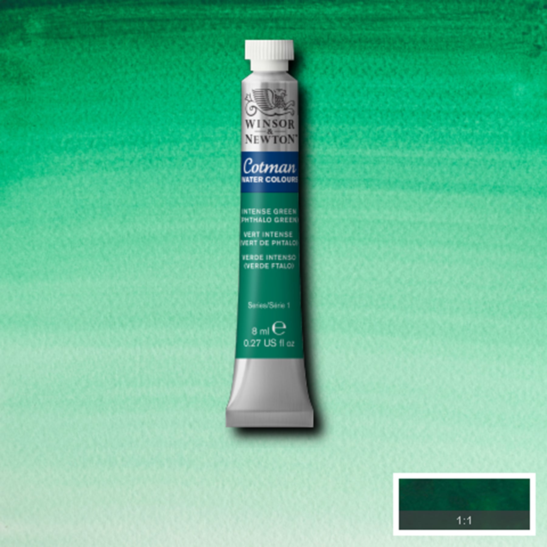 CWC 8ml tube - Intense Phthalo Green
